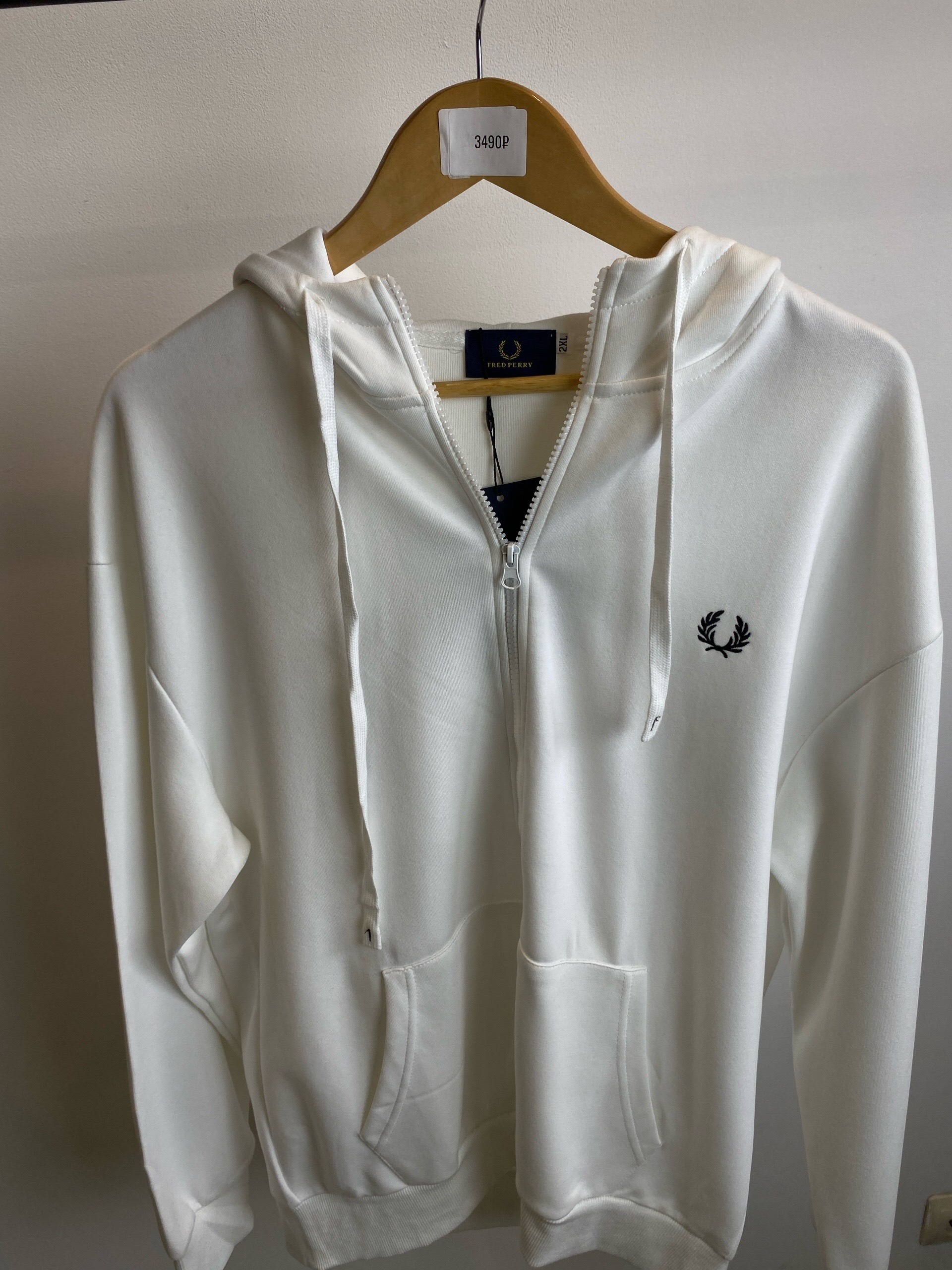 Zip Худи Fred Perry