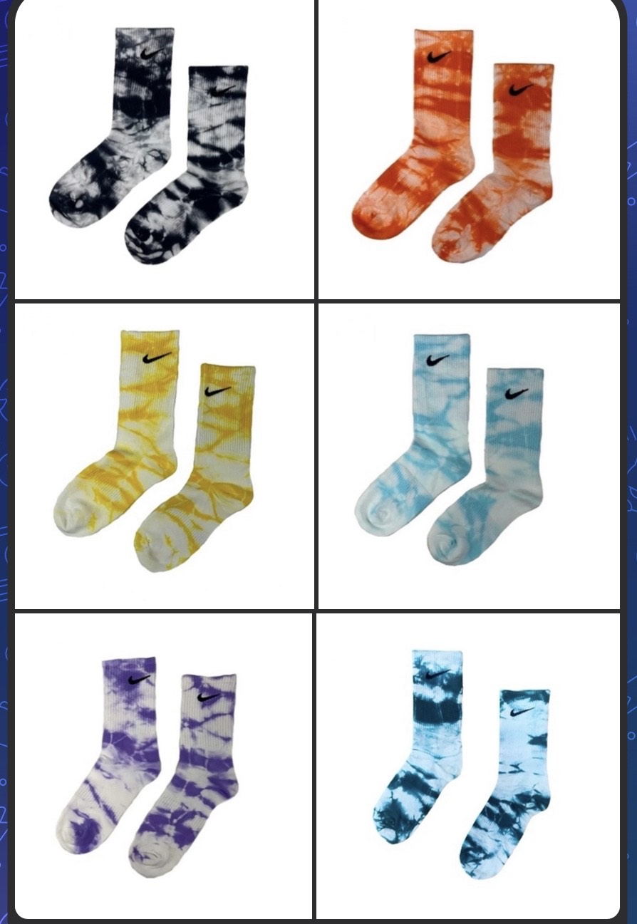 Носки Nike Tie-Die